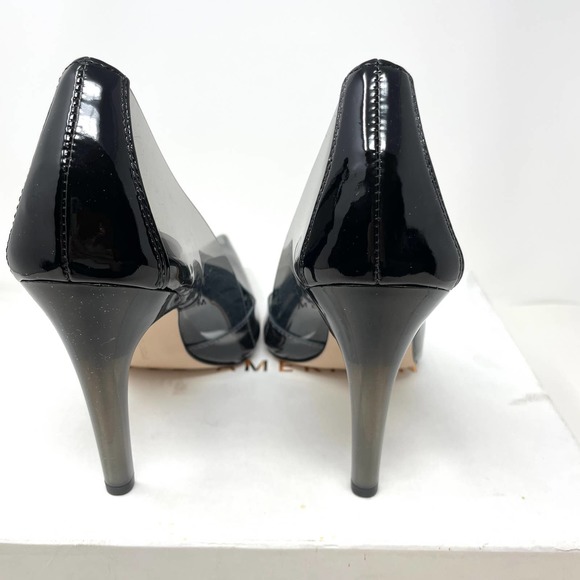 Good American Cinder-F*CKING-RELLA Pump In Light Smoke Size 8 New - Picture 12 of 17